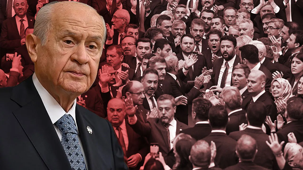 MHP lideri Bahçeli'den TBMM'deki provokasyona sert tepki: CHP'nin kürsü işgali maruz görülemez 