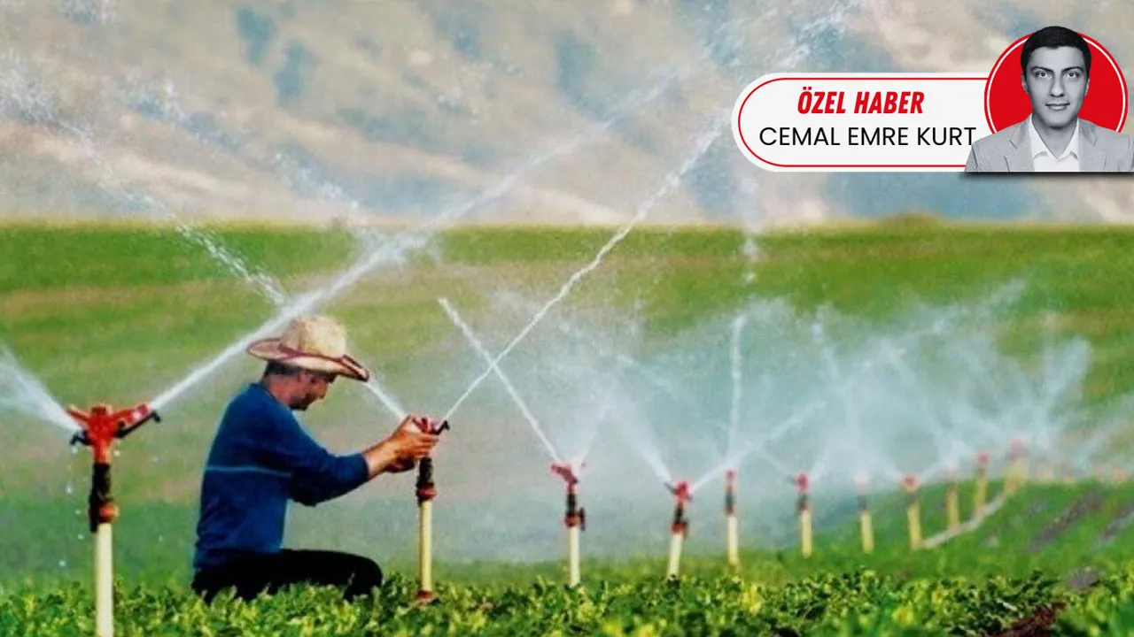 Tarım Bakanlığı gıda ve su israfına savaş açtı! Modern sistemle sulanan alanda hedef yüzde 50