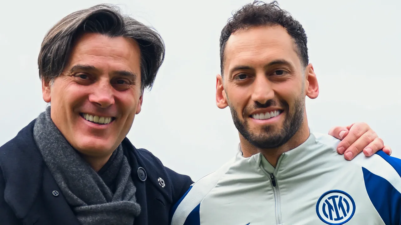 Vincenzo Montella, Inter idmanında: Hakan Çalhanoğlu'na ziyaret