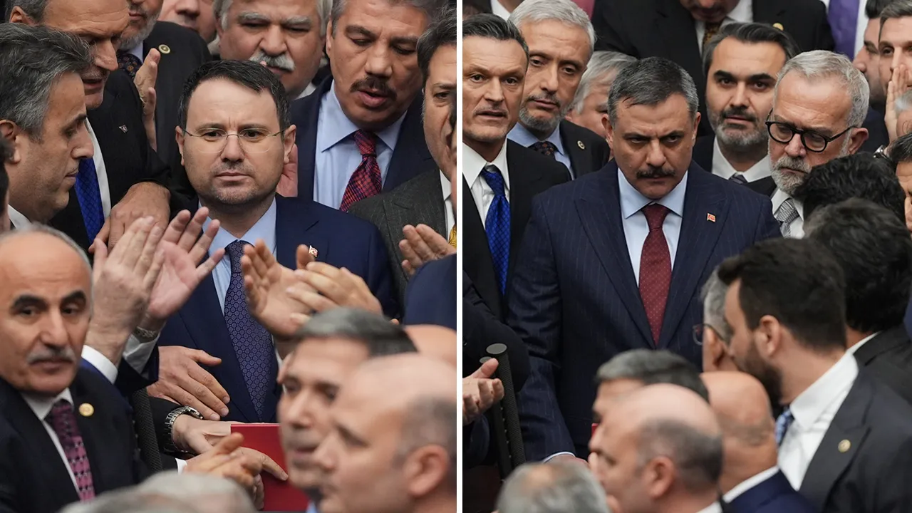 Yeni bakanlara provokasyon! CHP'li vekillerin yuhalamaları altında yemin ettiler