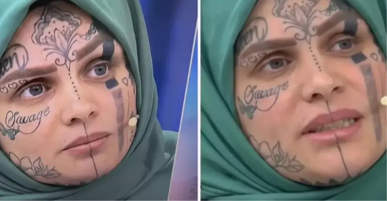 Yüzündeki dövmelerin sırrını açıkladı! Nazan Ünal hayat hikayesini paylaştı