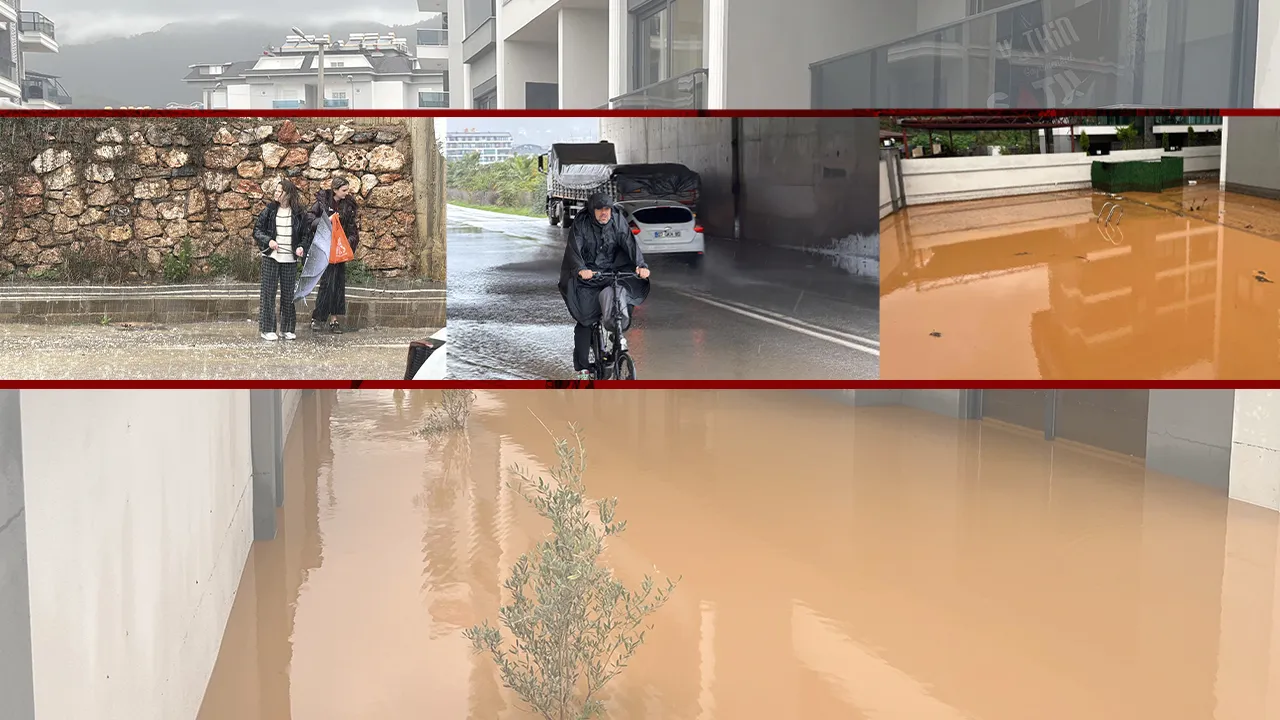 Antalya'da yağmurun bilançosu ağırlaşıyor: 2 ilçede eğitime ara verildi, kriz masası kuruldu