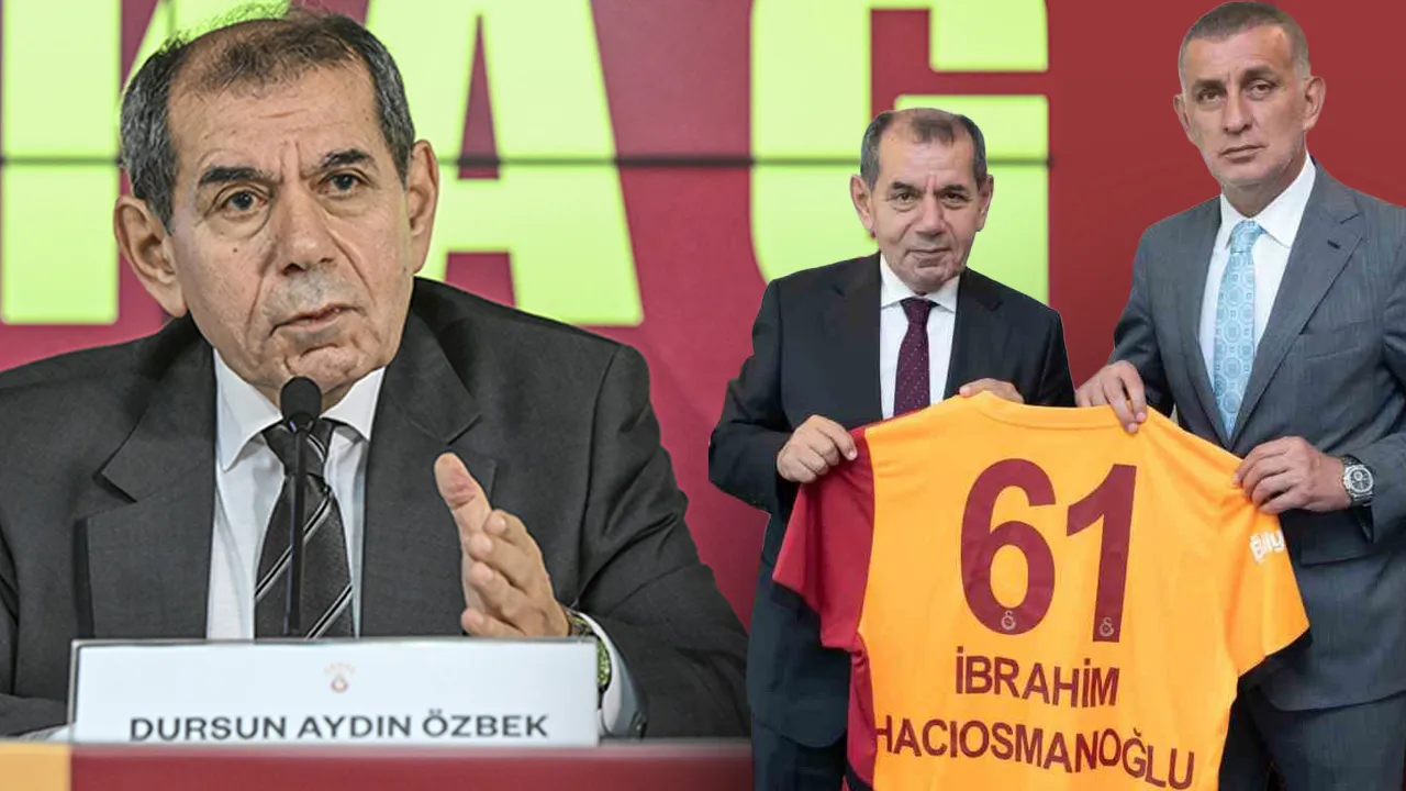 Dursun Özbek, İbrahim Hacıosmanoğlu ile görüşmesini anlattı: Olmaz, olamaz