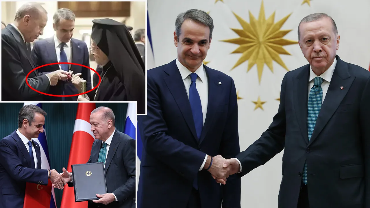 Erdoğan-Miçotakis görüşmesi Yunan medyasında! 'Tespih' diyaloğu zirveye damga vurmuş