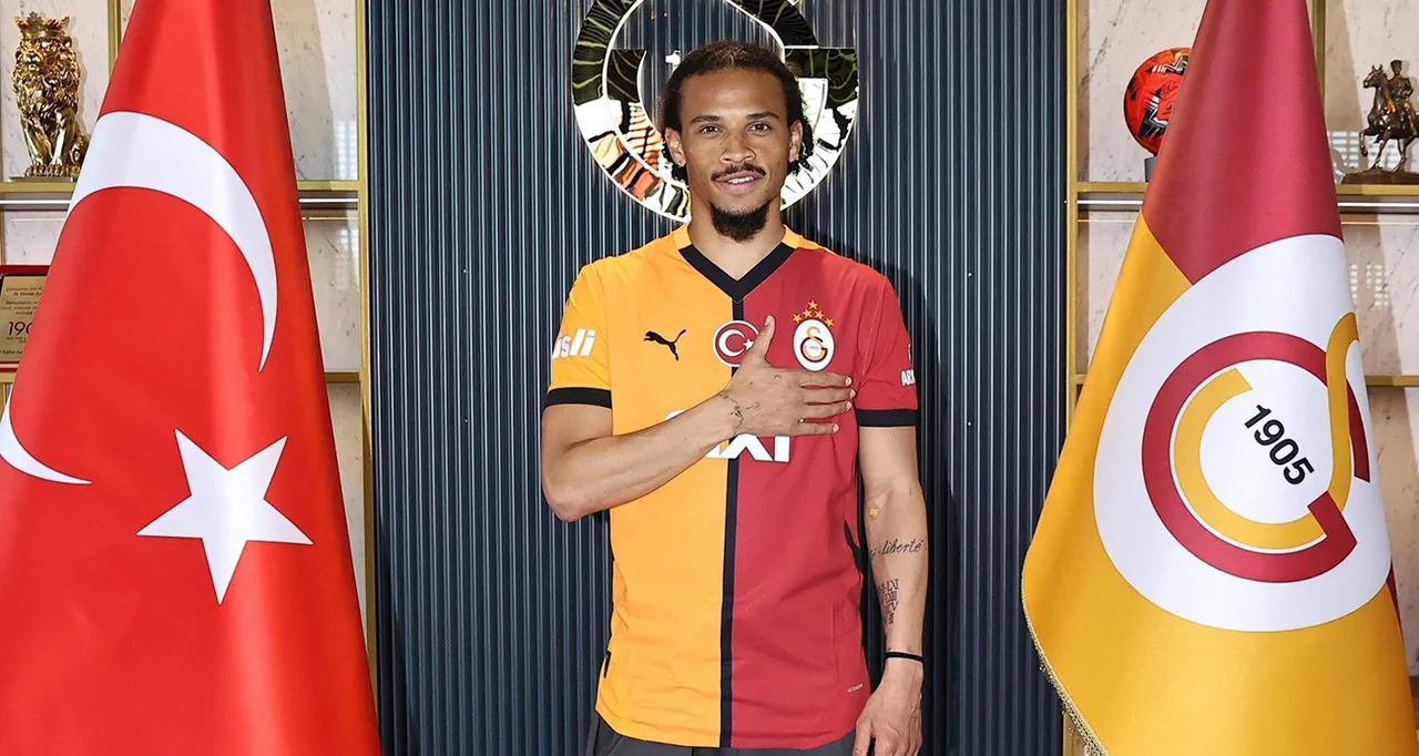 Leroy Sane, Galatasaray'da 28 maça çıktı, 6 gol ve 7 asistlik performans sergiledi.