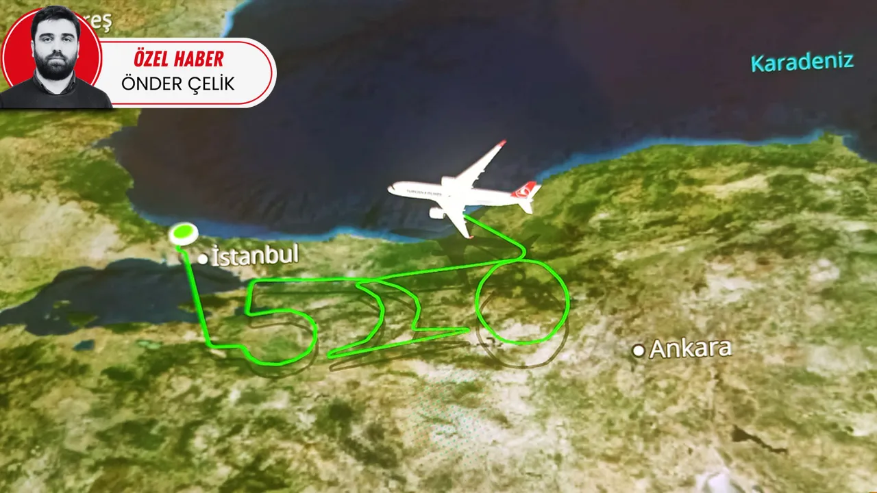 Gökyüzüne 500. uçakla imza attı! Gövdesinde 100 bin THY çalışanının fotoğrafı var