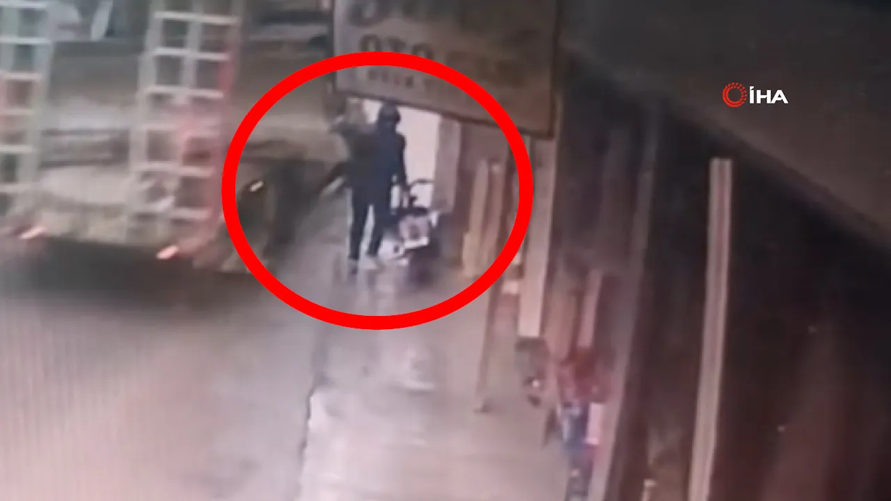 Manisa’da korku dolu anlar kamerada! Lise öğrencisi ölümden döndü