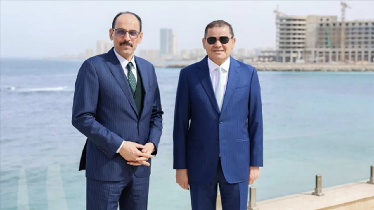 MİT Başkanı Kalın Libya'da! Başbakan Dibeybe ile kritik görüşme