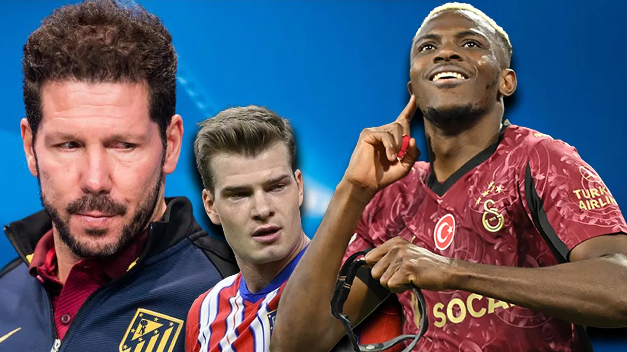 Atletico Madrid'in transfer planı: Alexander Sörloth gidecek, Victor Osimhen gelecek