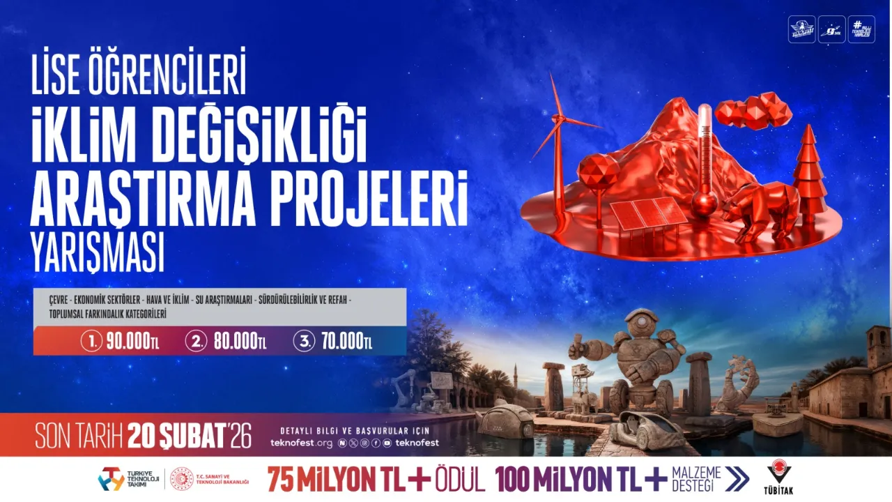 Bilimle değişen dünya: TEKNOFEST’te lise öğrencilerine özel  iki büyük araştırma yarışması