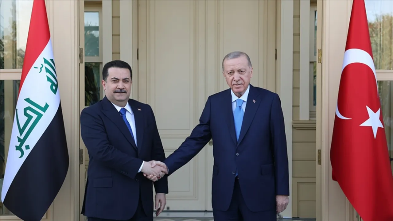 Irak hattında sıcak temas! Cumhurbaşkanı Erdoğan, Sudani ile görüştü 