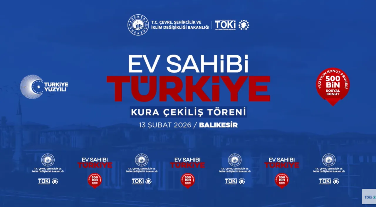 TOKİ Balıkesir kura sonuçları isim listesi sorgulama! Kura çekilişi canlı yayında gerçekleşiyor