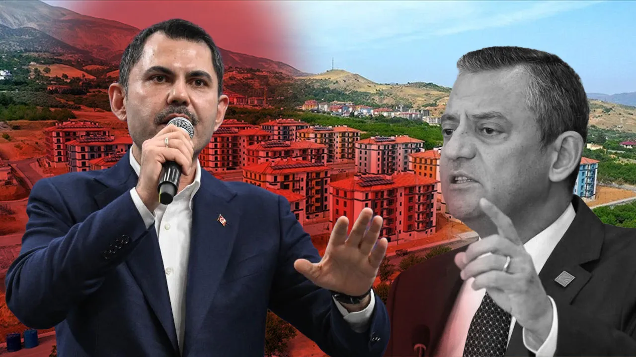 Bakan Kurum'dan CHP lideri Özel'e sert cevap: Boş sözlerden bıktık, usandık