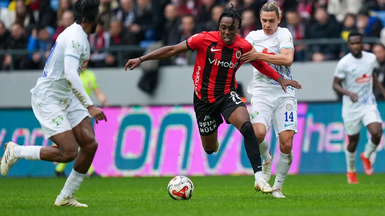 Başkent'te gol düellosu: Gençlerbirliği kaçtı, Rizespor yakaladı