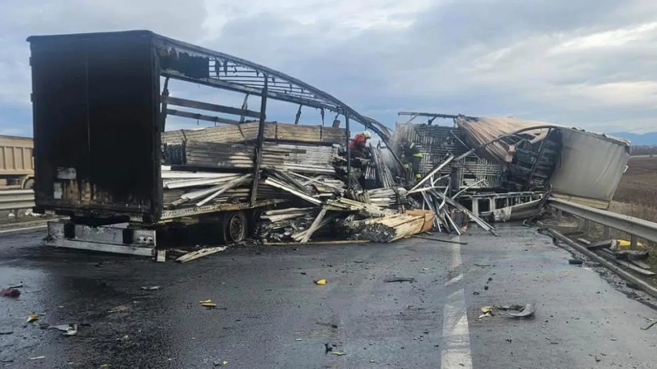 Bulgaristan'da feci kaza! Tırlar çarpıştı: 2 Türk şoför öldü