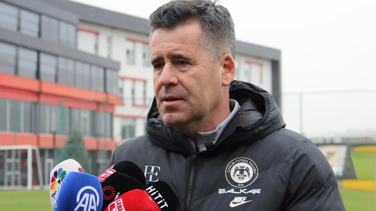 Çorum FK'dan Hüseyin Eroğlu'na veda: Büyük umutlarla geldi, 82 günde gitti 