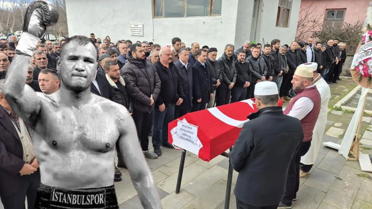 Milli boksör Seyda Keser, son yolculuğuna uğurlandı
