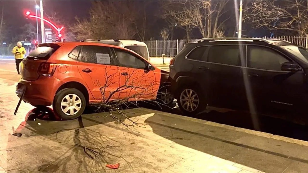 Tekirdağ'da 4 araç birbirine girdi! 1 yaralı