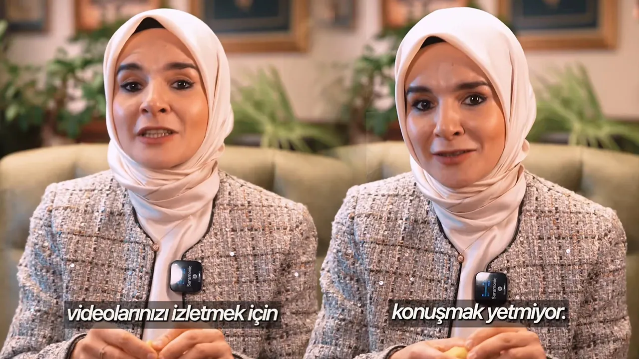 Bakan Göktaş bu kez oyun hamuru ile seslendi! 