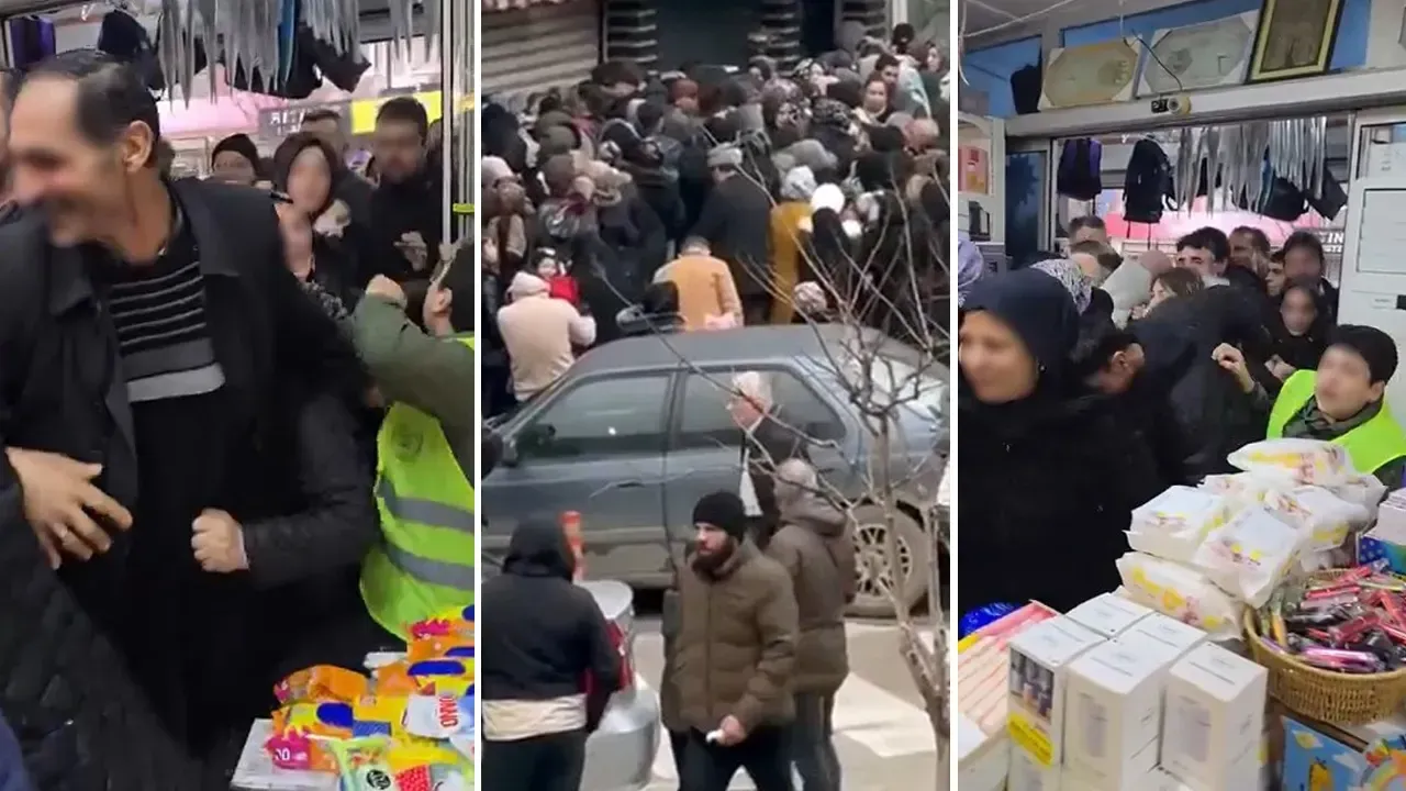 İNDİRİMİ DUYAN KOŞTU