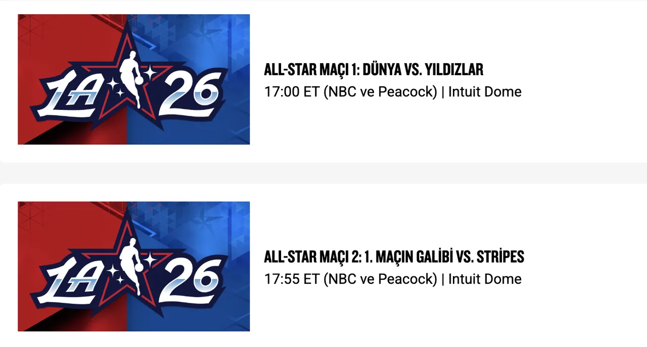 NBA All Star 2026 ne zaman, hangi kanalda canlı yayınlanacak? Gözler Alperen Şengün'de!