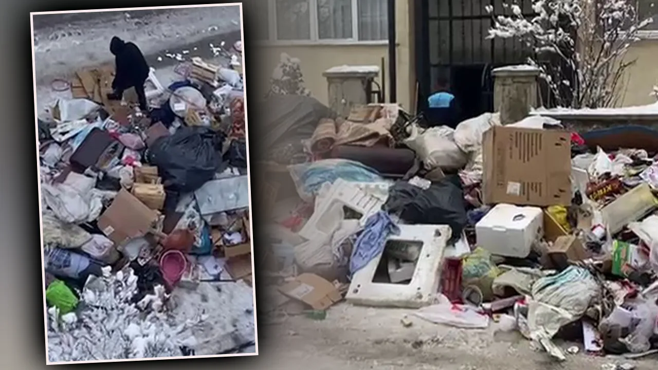 10 yıl biriktirmiş, tonlarca var! Çöp evi temizlemesi 3 gün sürdü