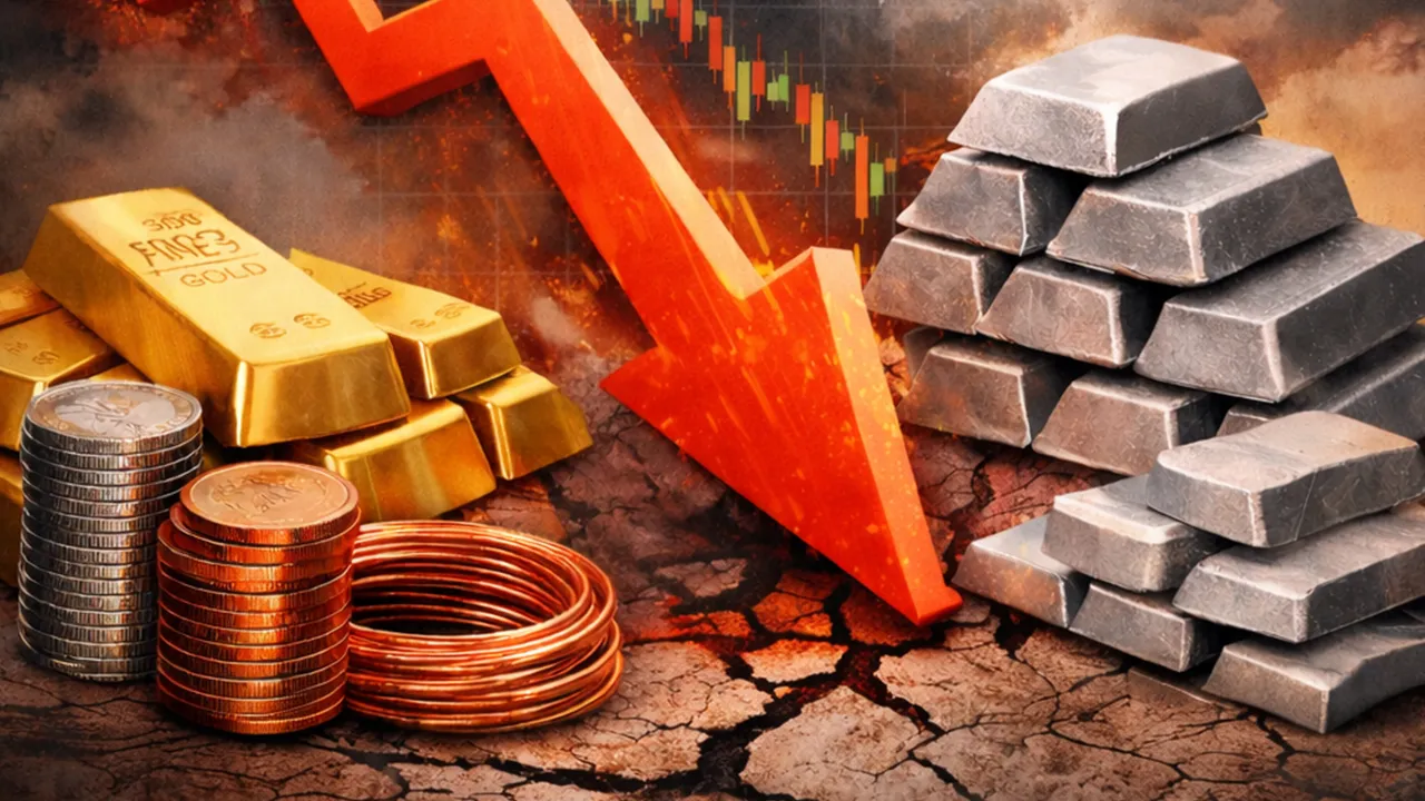 Altın gümüş derken değerli metaller de frene bastı! Bakır ve alüminyum sert düştü