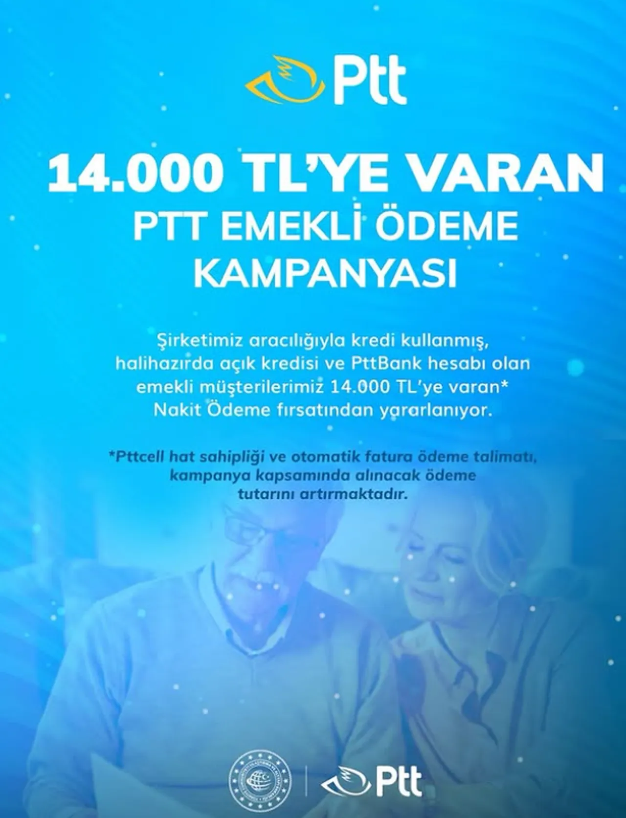 Emeklilere 14.000 TL geri ödemesiz destek başladı! PTT emekli kampanyasına başvuru nasıl yapılır, şartlar neler?