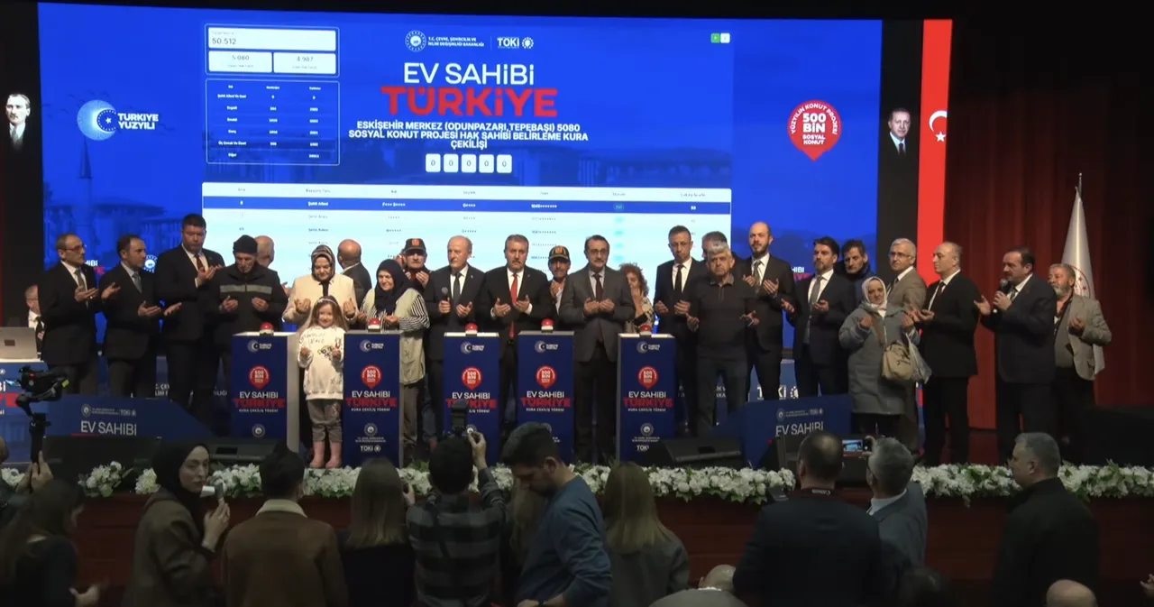 Eskişehir TOKİ kura sonucu açıklandı! TOKİ Eskişehir kura çekimi asil/yedek isim listesi sorgulama ekranı