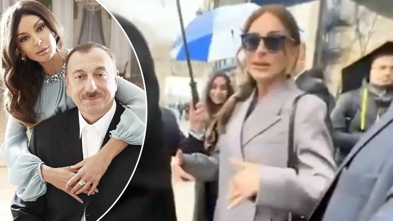 Mihriban Aliyeva'dan küstah gazeteciye tokat gibi cevap: Kadın kıyafetleriyle kaçan siz değil miydiniz?