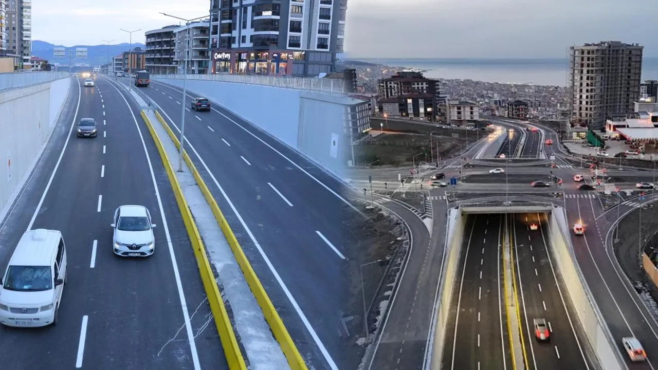 Trafik çilesini bitirecek: Samsun'da Recep Tayyip Erdoğan Bulvarı açıldı!