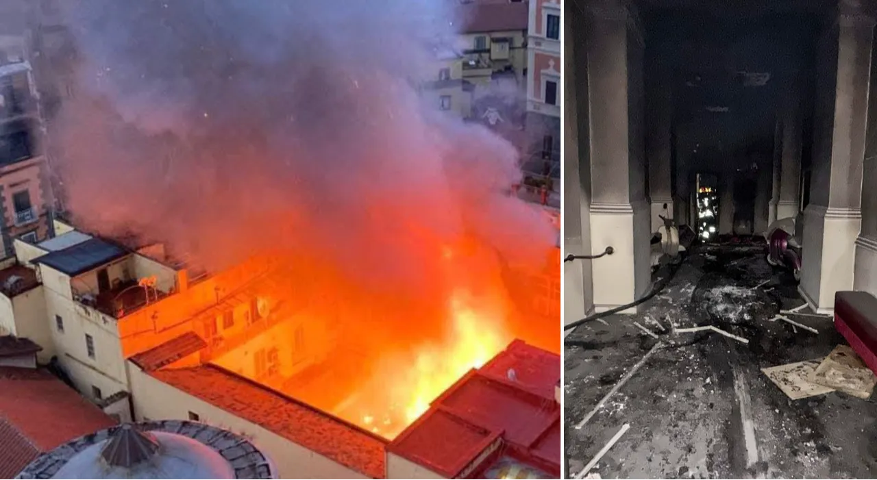 180 yıllık miras kül oldu! İtalya'da korkutan yangın: Çok sayıda yaralı var