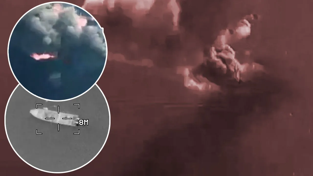 ABD gemiyi böyle vurdu! Çok sayıda ölü olduğu açıklandı