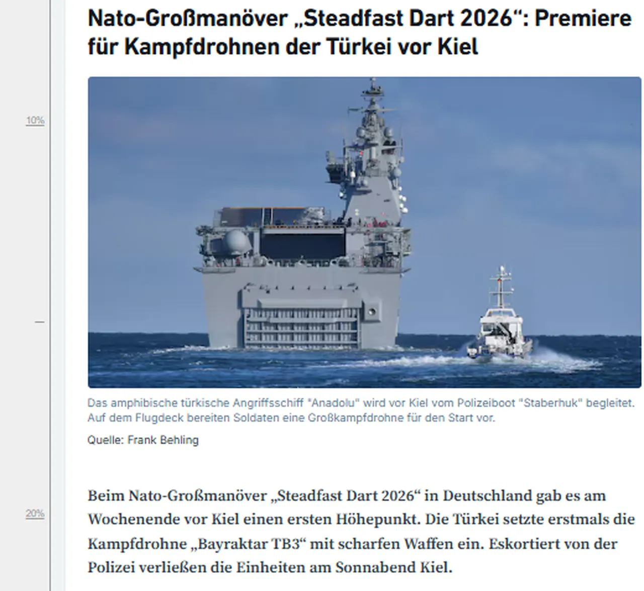 Alman basını TB3’e övgüler dizdi!  Dünya böylesini ilk kez gördü”