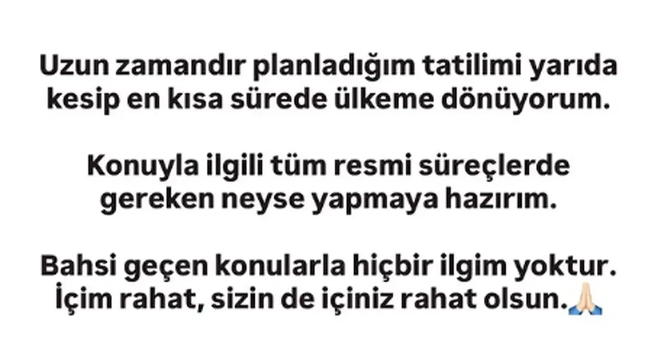 Hakkında yakalama kararı çıkmıştı! Edis'ten ilk açıklama geldi