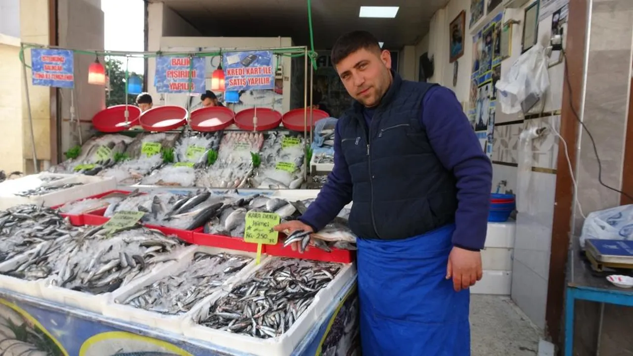 Kilis'te hamsi sevinci! Vatandaşlar çiğ çiğ yedi