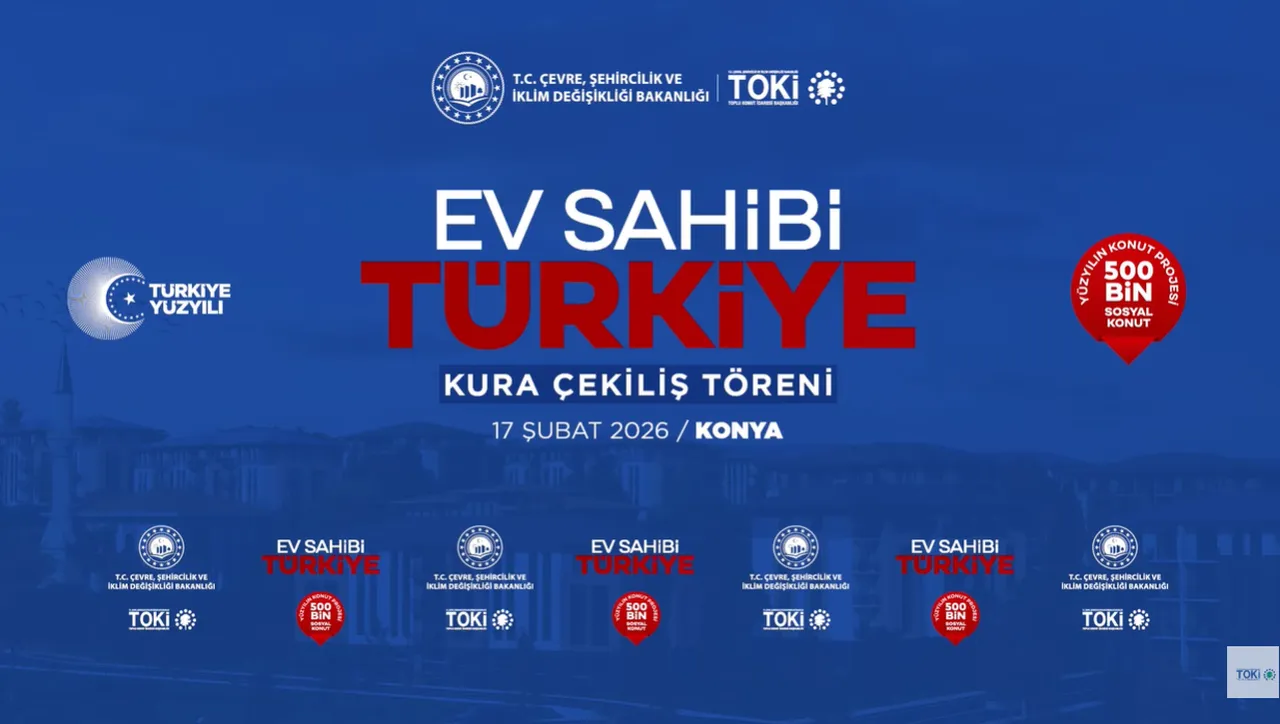 TOKİ Konya kura sonuçları açıklanıyor! TOKİ Konya asil yedek isim listesi sorgulama ekranı