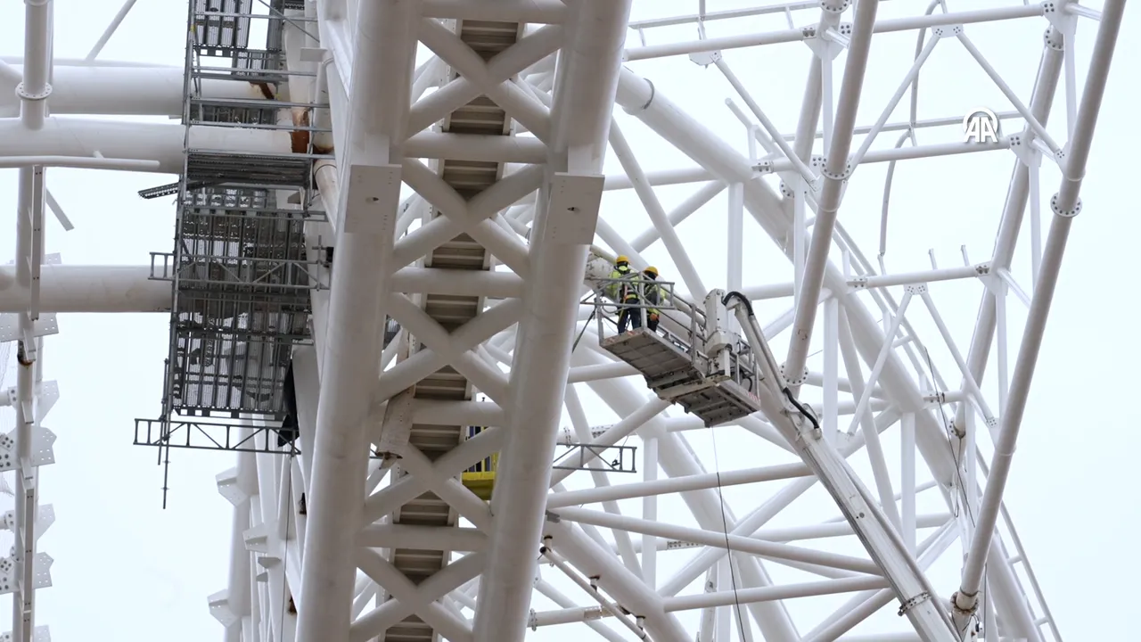 Türkiye'nin en büyük 3'üncü stadı görüntülendi: 7 gün 24 saat 13 ayrı branşa hizmet verecek