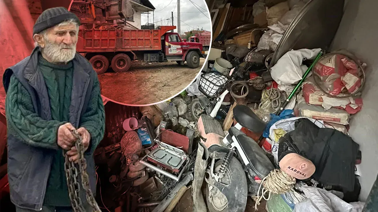 25 YILDIR EVİNDE BİRİKTİRDİ