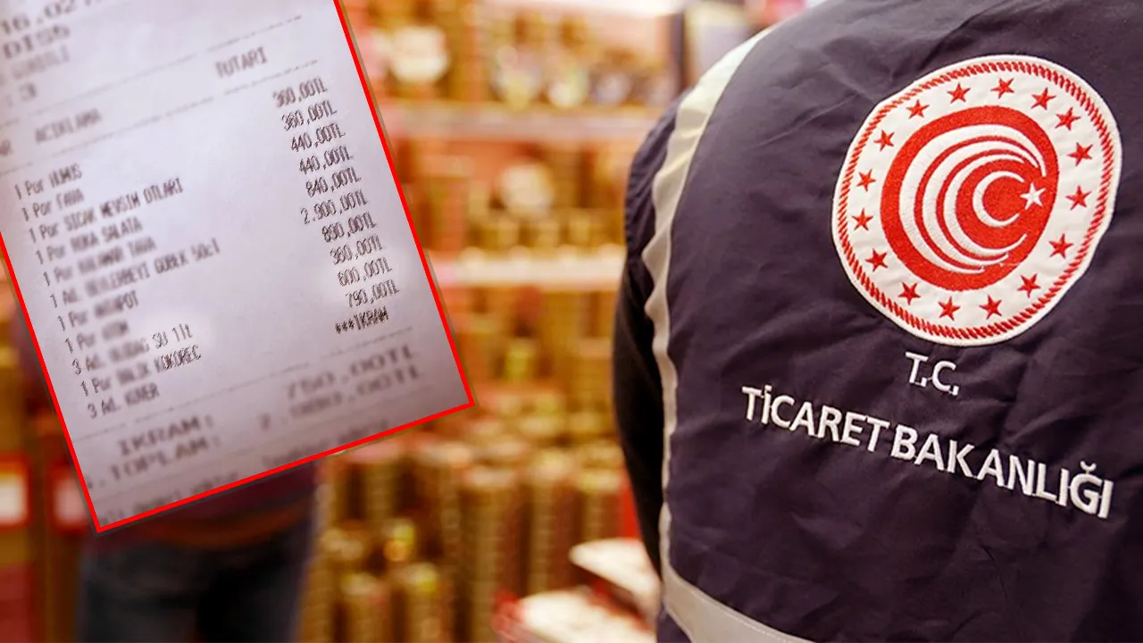 3 suya 600 lira ödediler! Ticaret Bakanlığı o mekana faturayı kesti