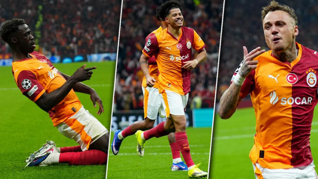 Galatasaray'ın gol yağmuru dünya basınında: 5 yıldızlı performansla Juventus'u perişan etti