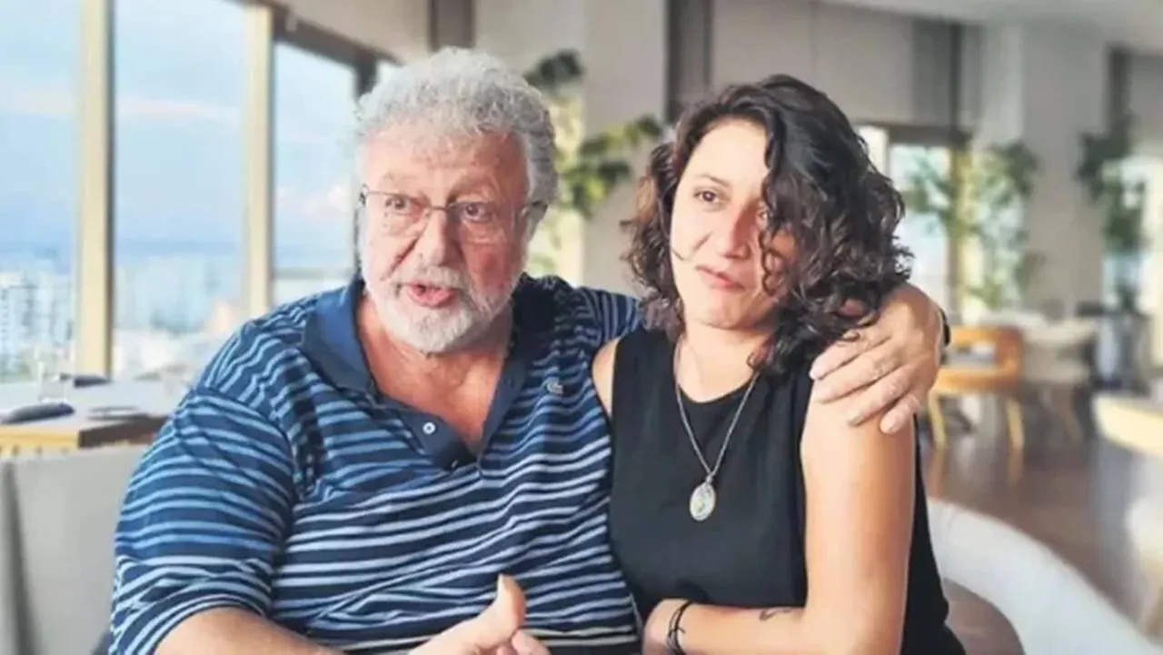 Metin Akpınar ve kızı Duygu Nebioğlu