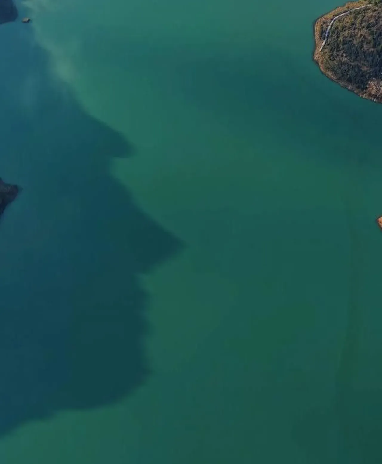 Mersinde baraj doldu! İnsan silueti ortaya çıktı