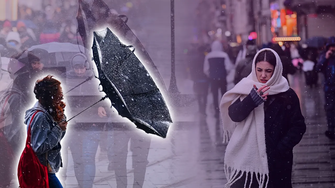 Meteoroloji uyardı, 38 ilde harita değişti! Hem kar hem sağanak geliyor