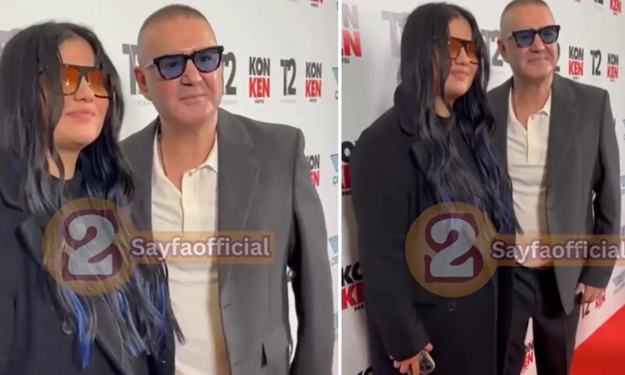 Şafak Sezer kızıyla galada! Benzerlikleri çok konuşuldu