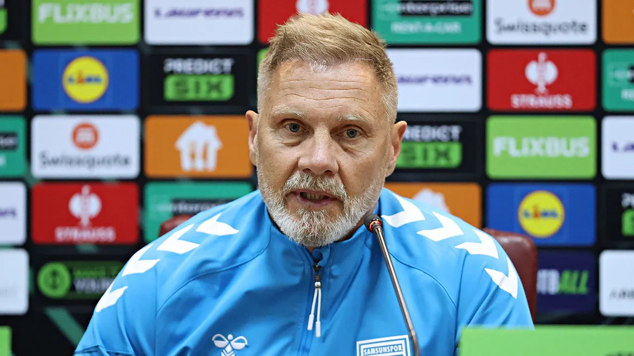 Samsunspor'da Fink'ten Shkendija maçı sözler: Kazanmak istiyoruz