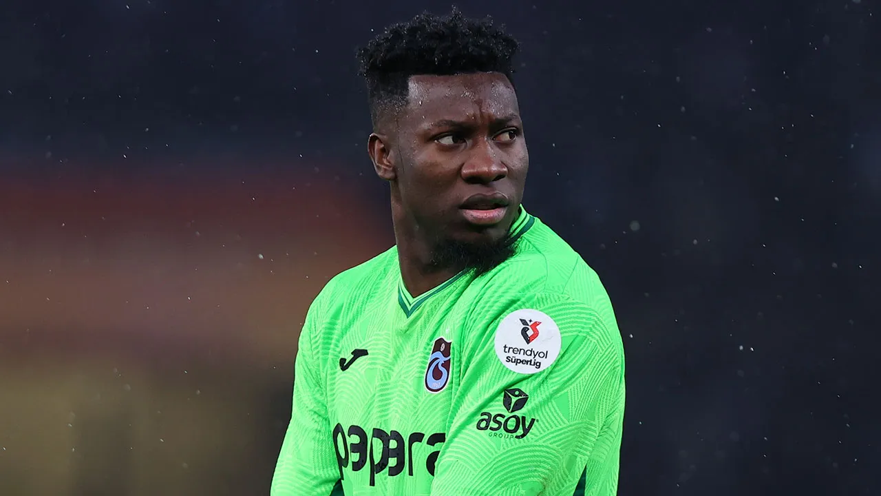 Trabzonspor'da Andre Onana hayal kırıklığına uğrattı