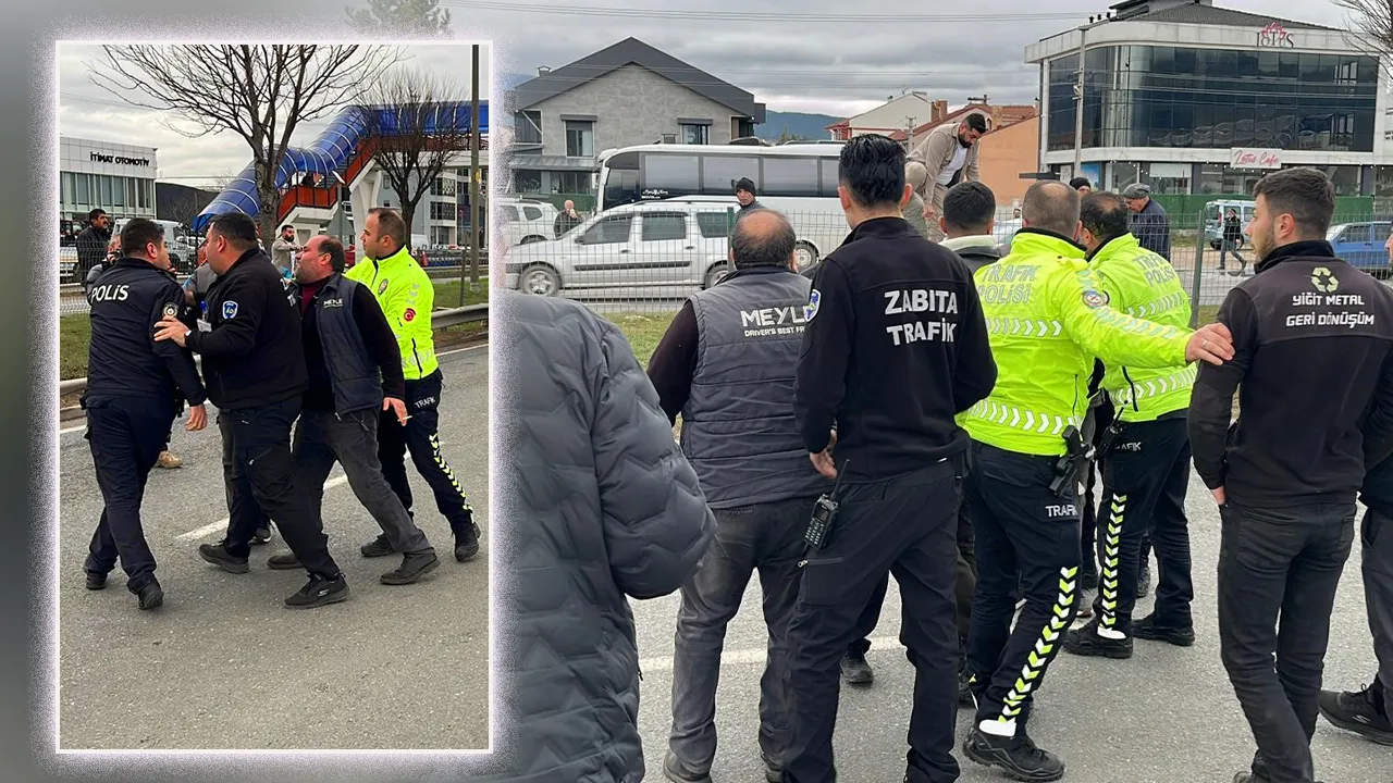 Zincirleme kaza sonrası tansiyon yükseldi! 7 kişi yaralandı 