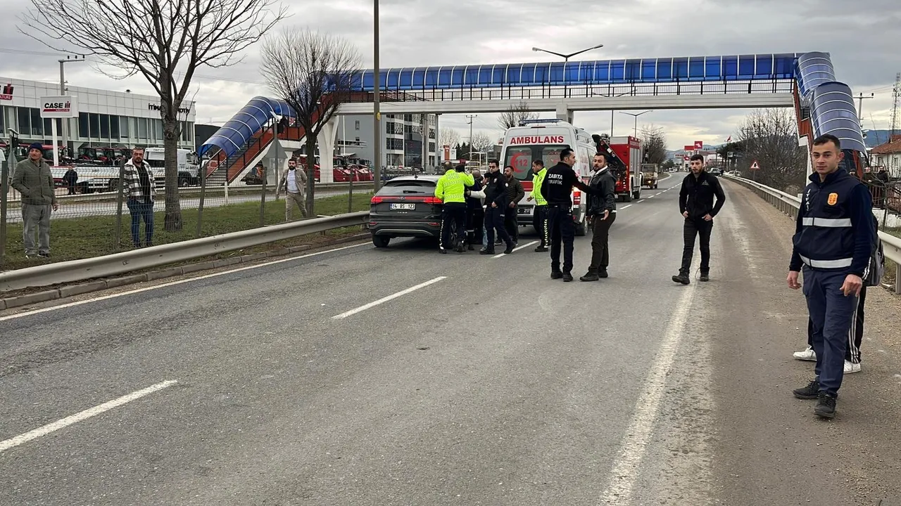 Zincirleme kaza sonrası tansiyon yükseldi! 7 kişi yaralandı