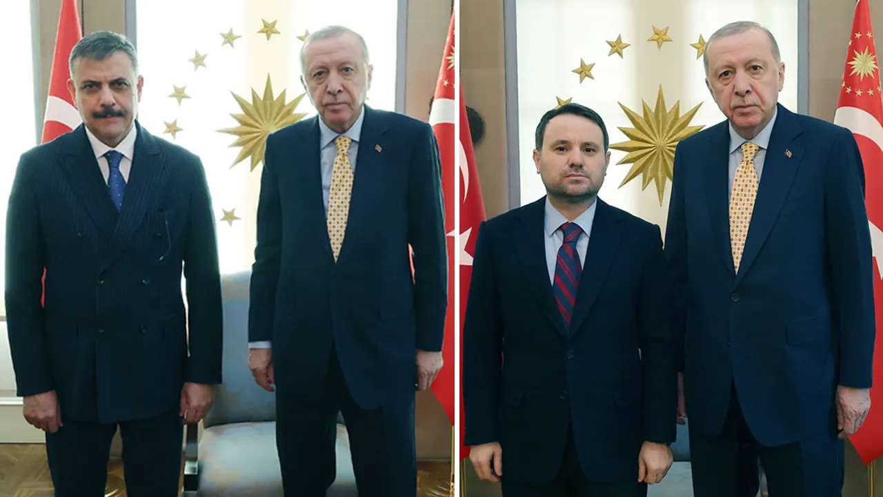 Cumhurbaşkanı Erdoğan, Bakan Gürlek ve Bakan Çiftçi'yi kabul etti